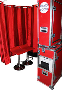 snapflash photo booth for parties and casino nights
